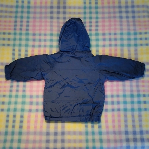 CHEROKEE ♡ Navy Long Sleeve Zip Hooded Soft Warmly Lined Coat Jacket 3-6M - Picture 16 of 16